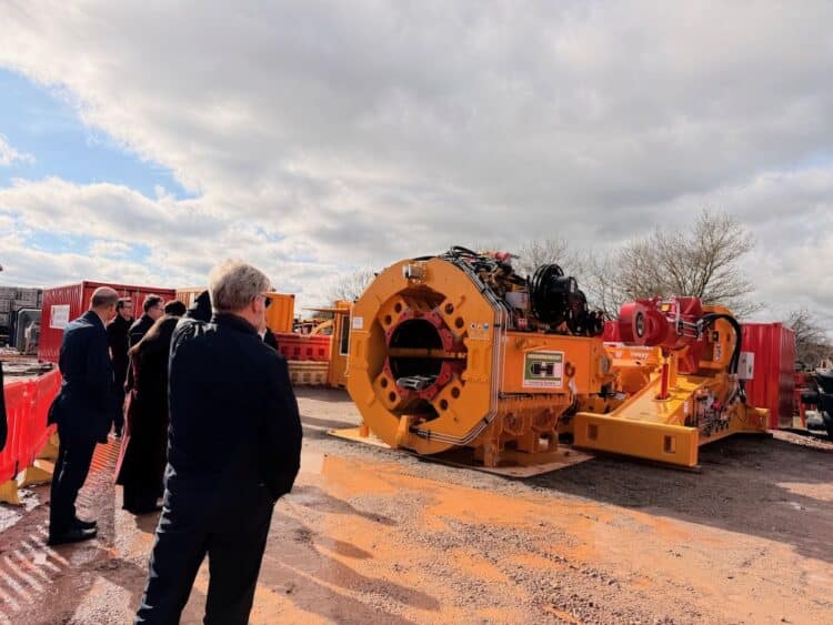 Joseph Gallagher unveils state-of-the-art trenchless equipment - Global ...