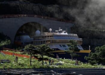 Stad Ship Tunnel in Norway.